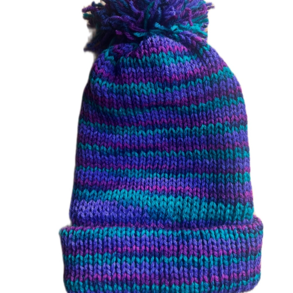 Colorful Striped Beanie